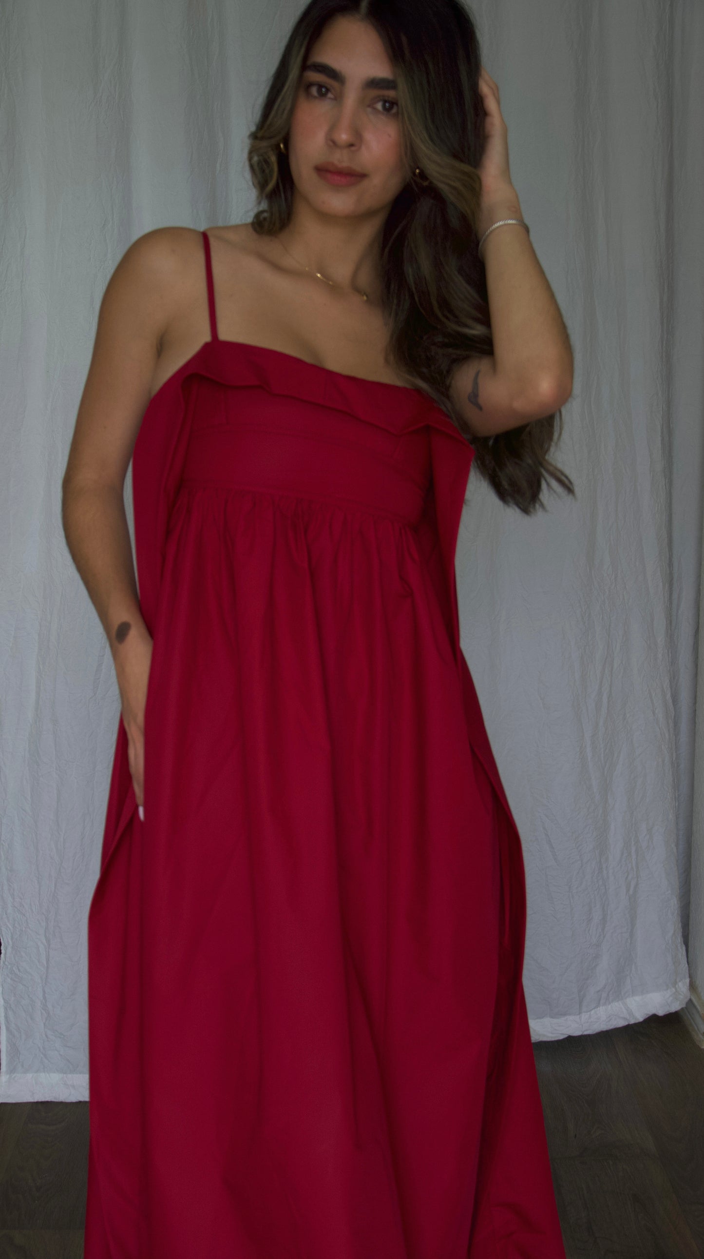 Rasberry Maxi Dress