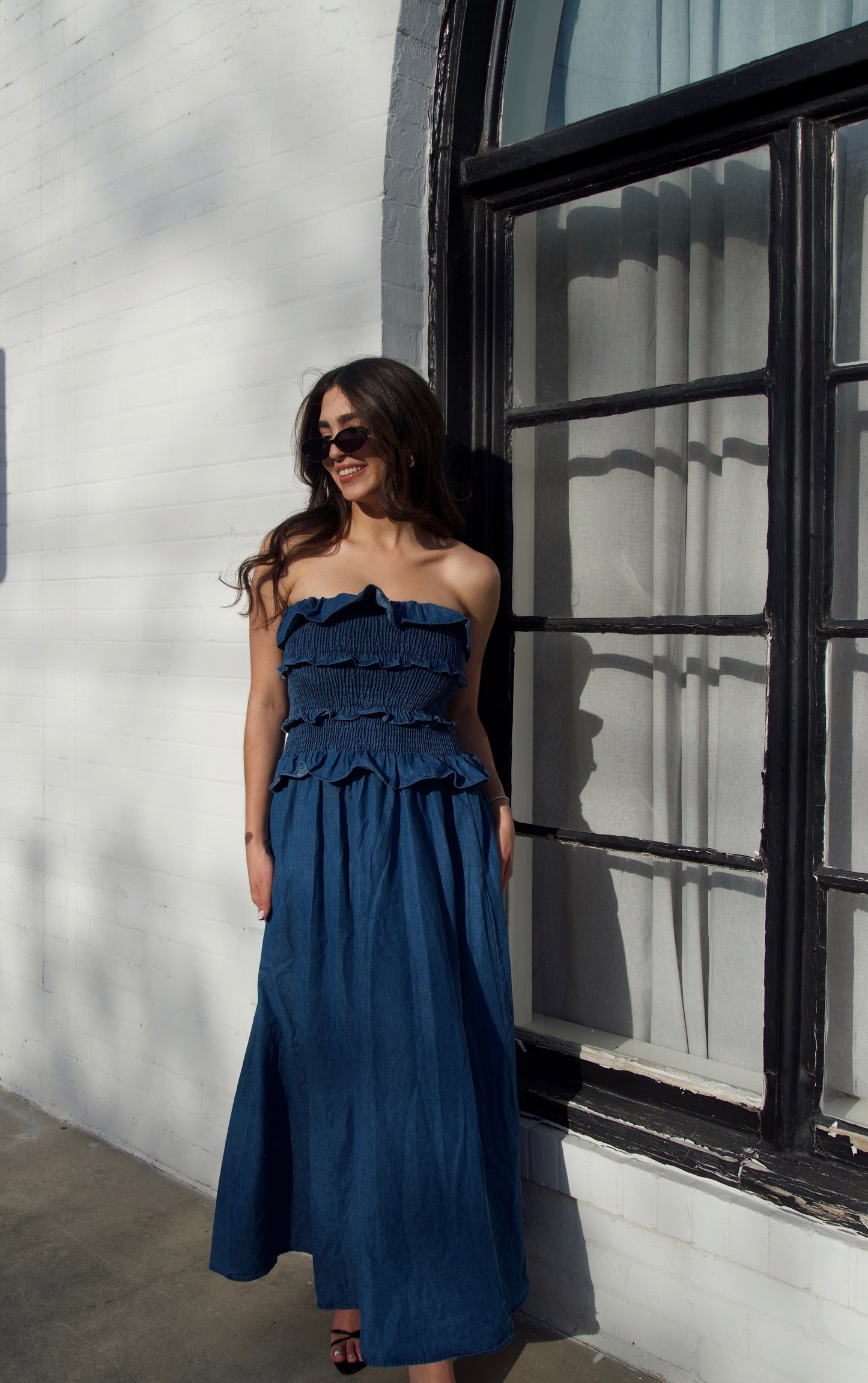 Denim Love Maxi Dress