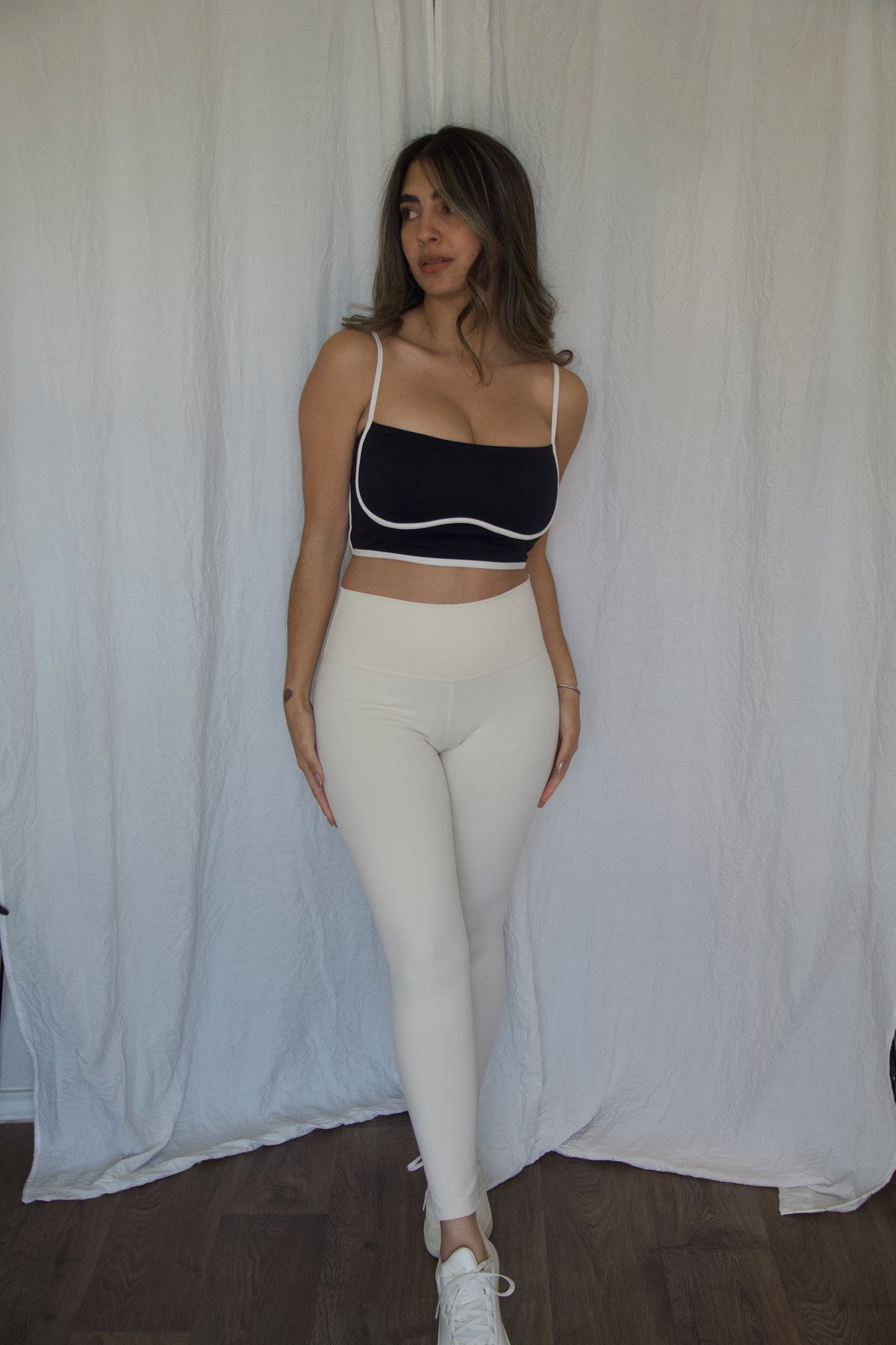 Ivory High-Rise Leggings