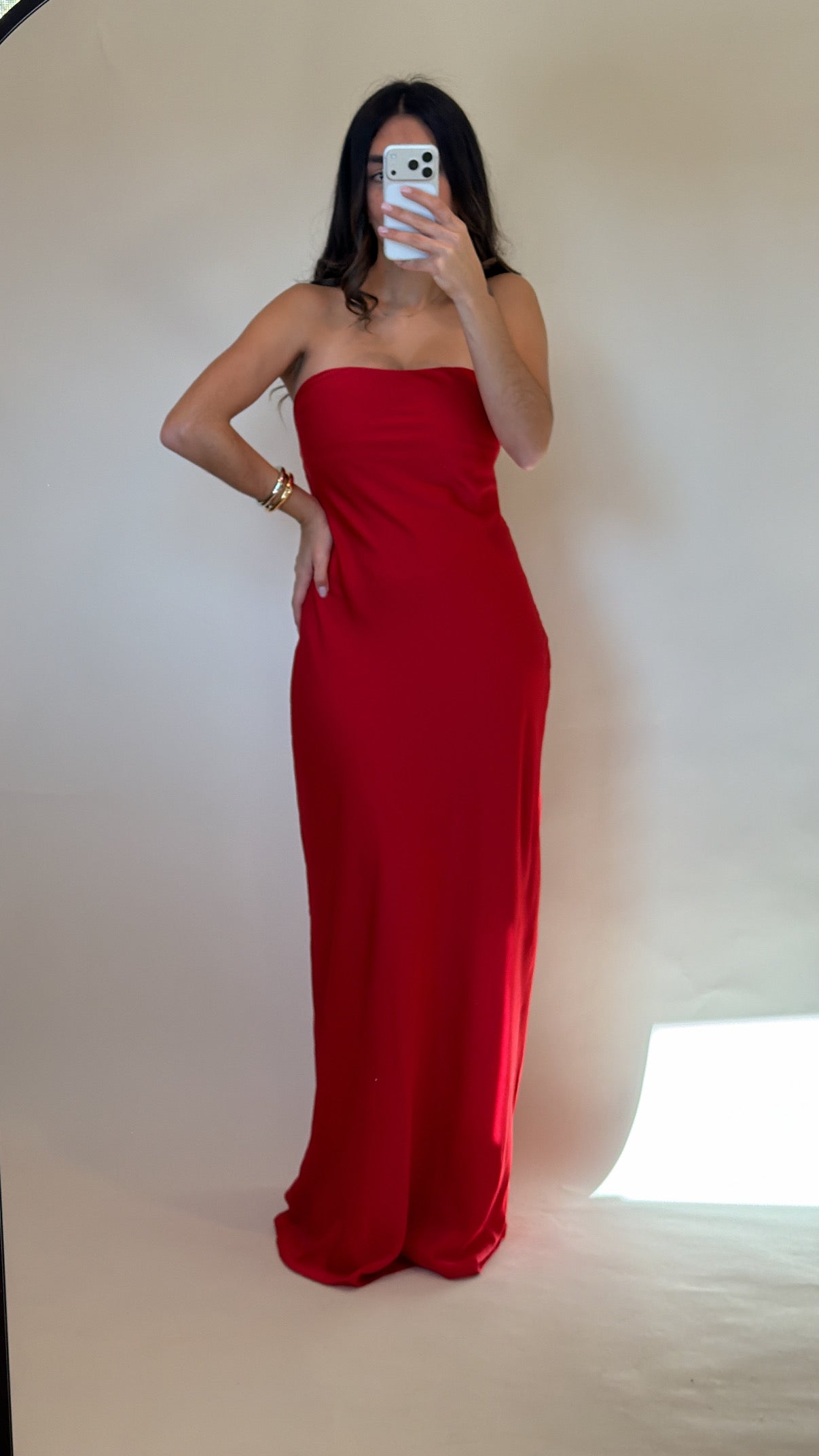 Lady in Red Maxi Dress-FINAL SALE