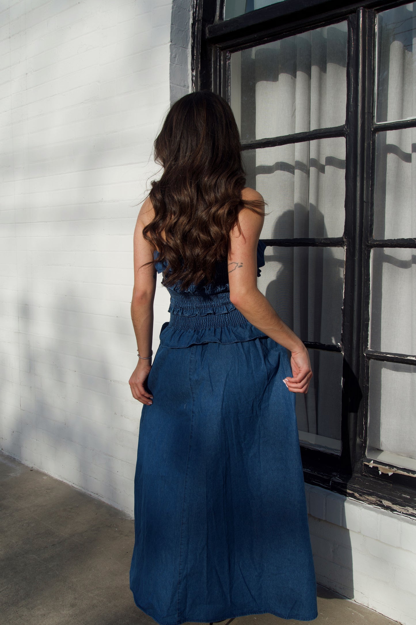Denim Love Maxi Dress