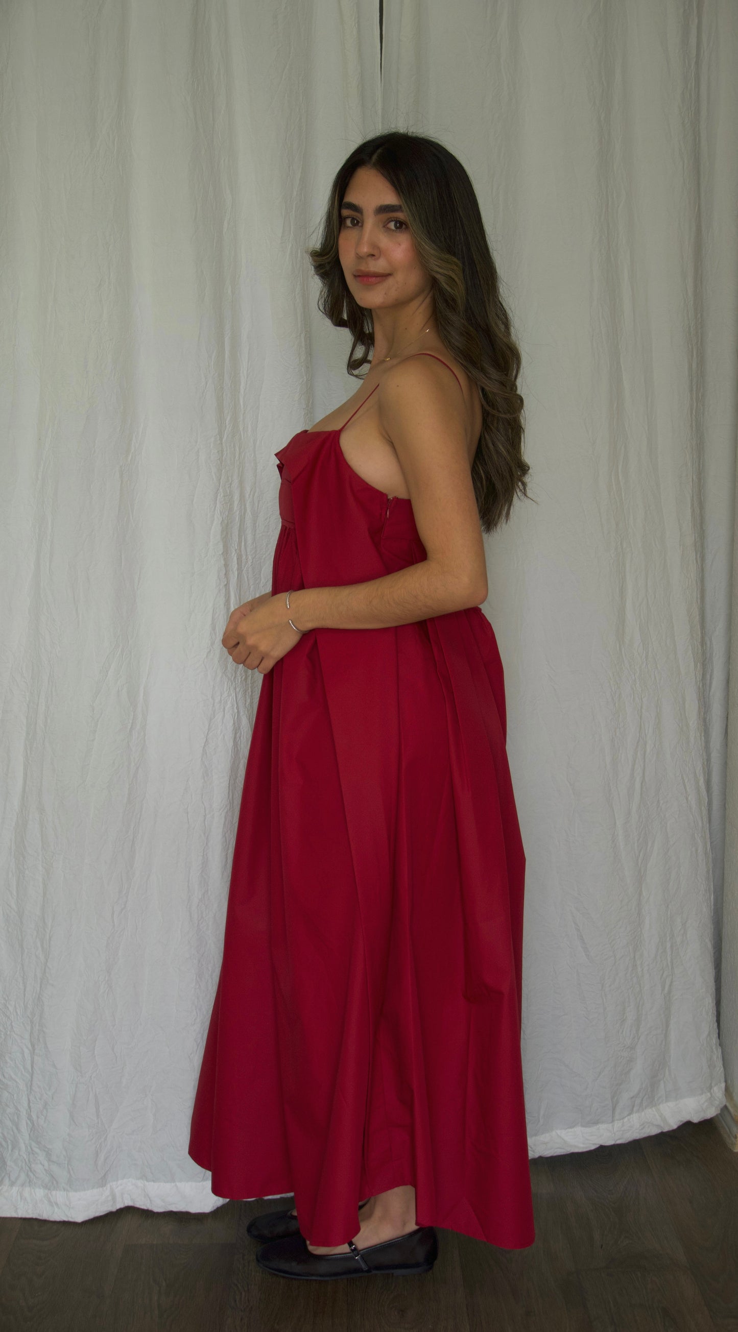 Rasberry Maxi Dress