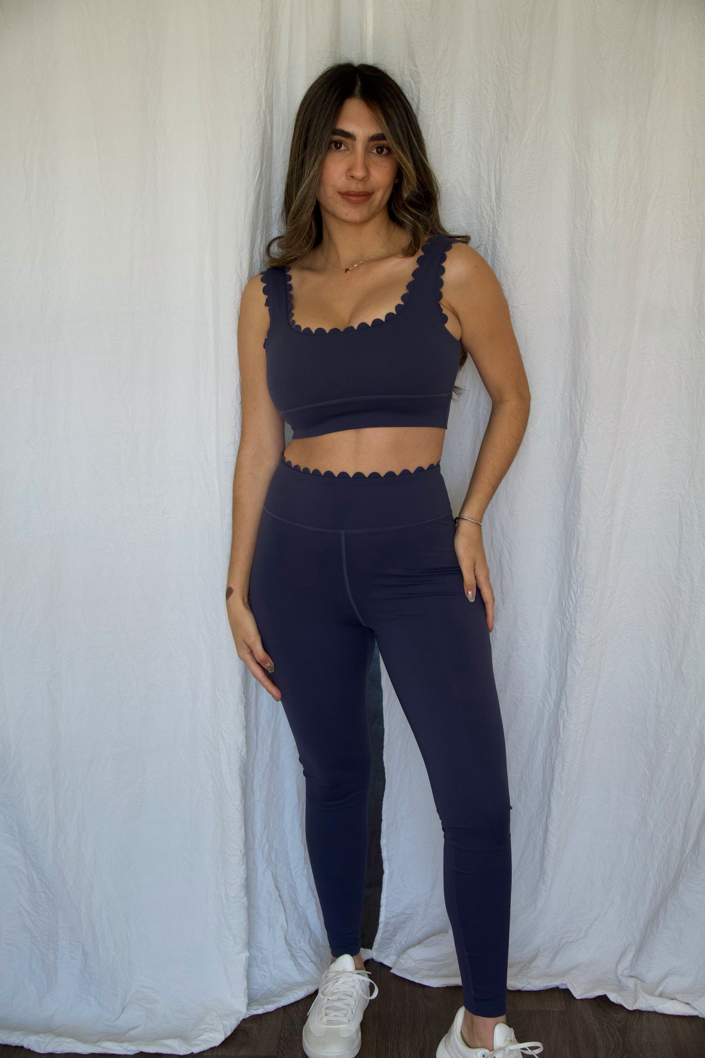 Scallop Top & Legging Set