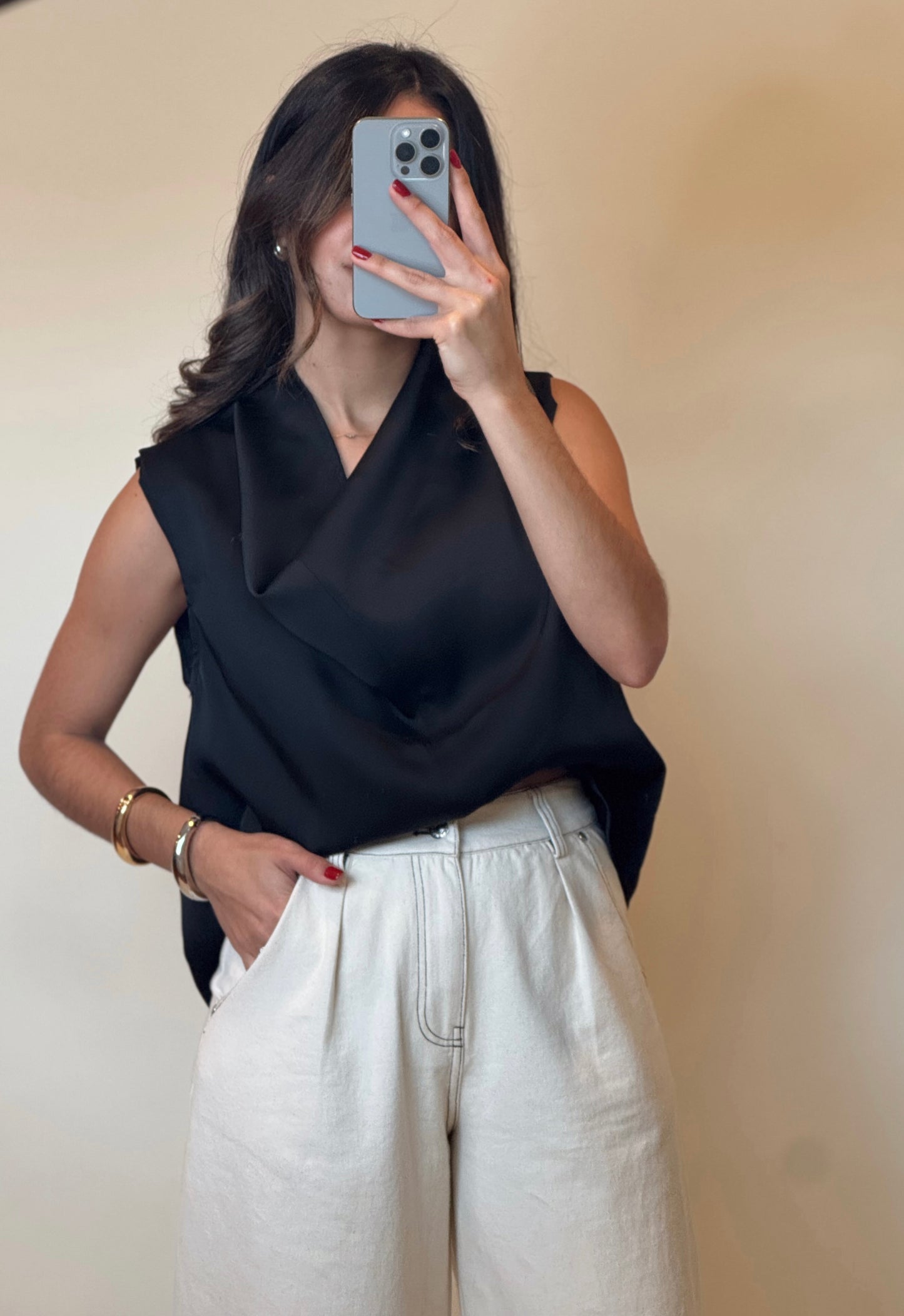 Timeless Satin Blouse
