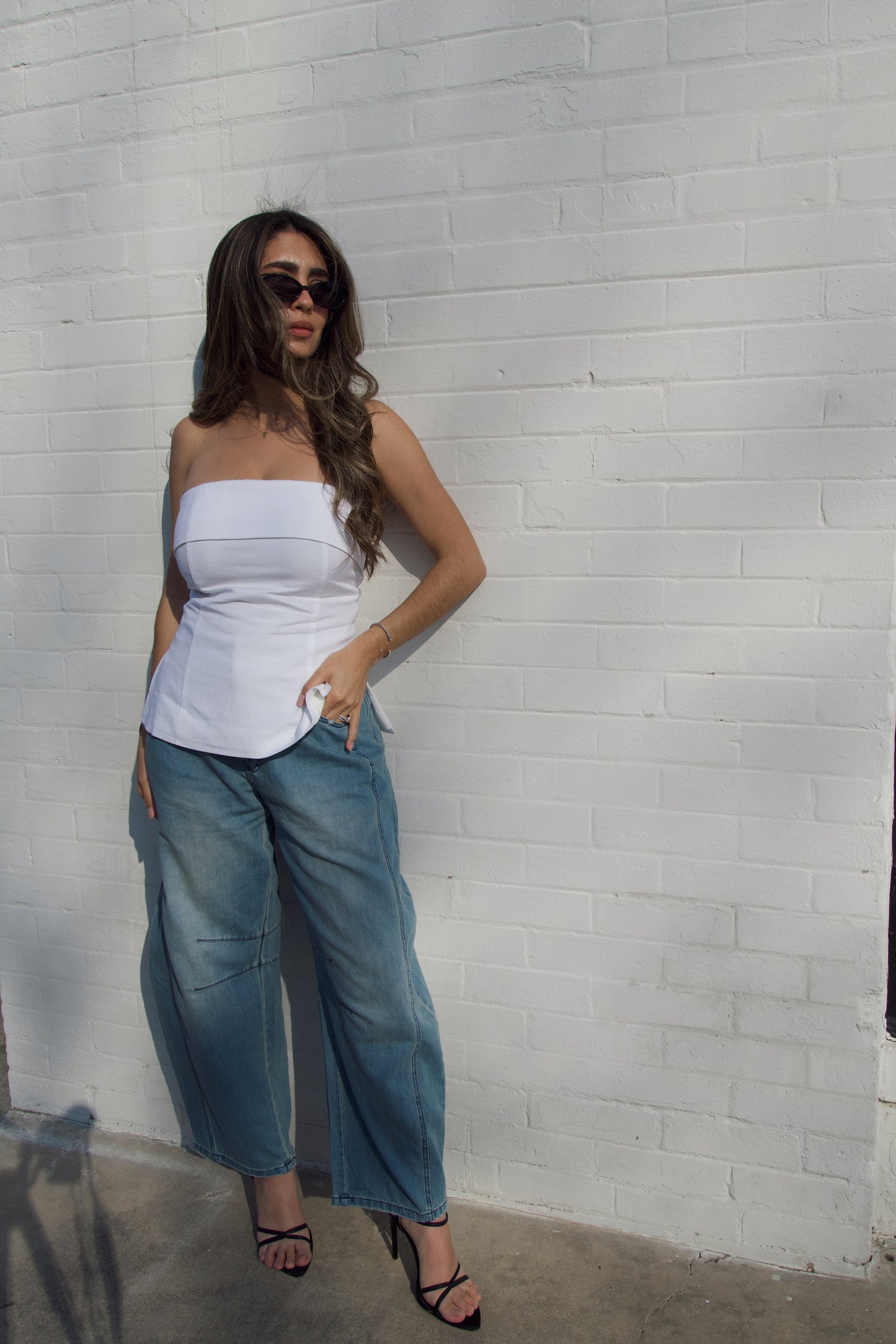 Alanis Barrel Jeans