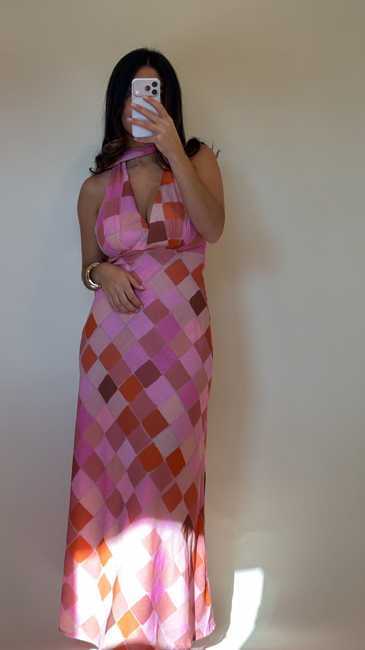 Tangerine Maxi Dress-FINAL SALE