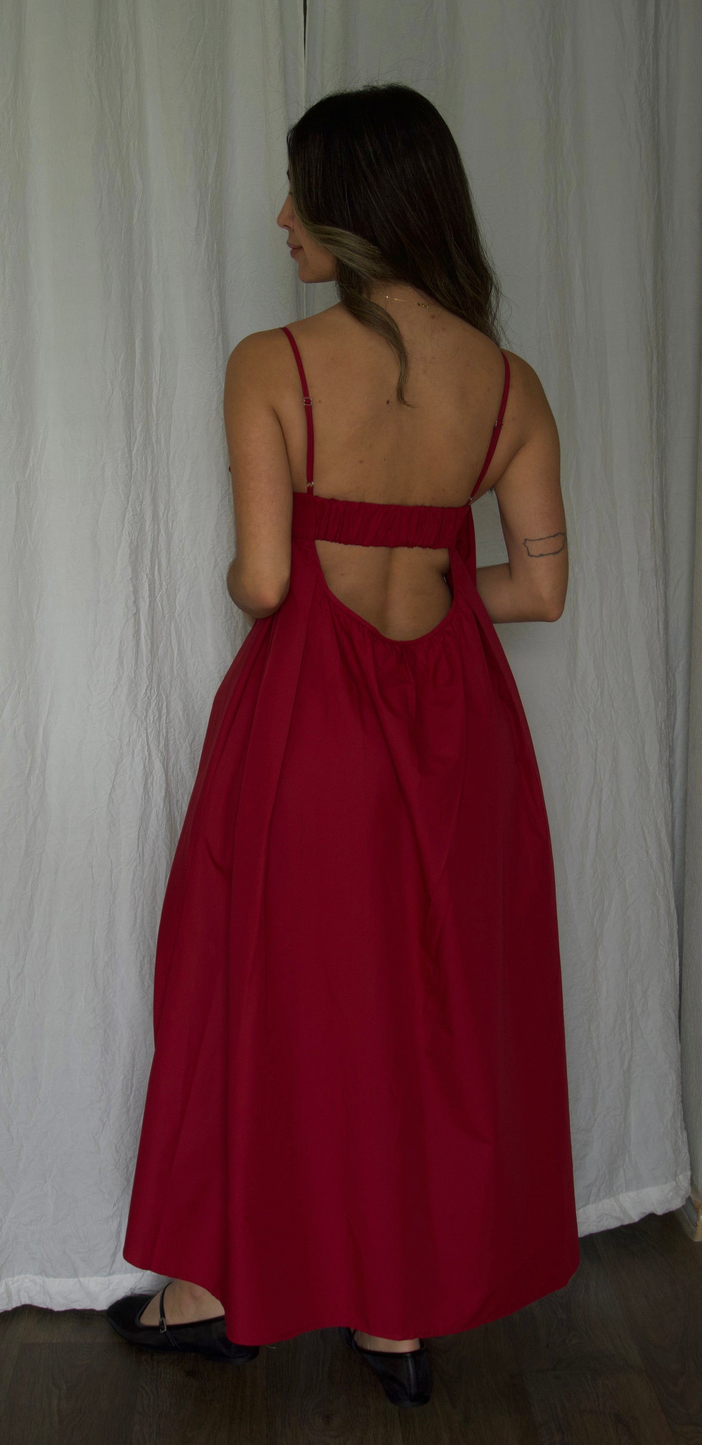 Rasberry Maxi Dress