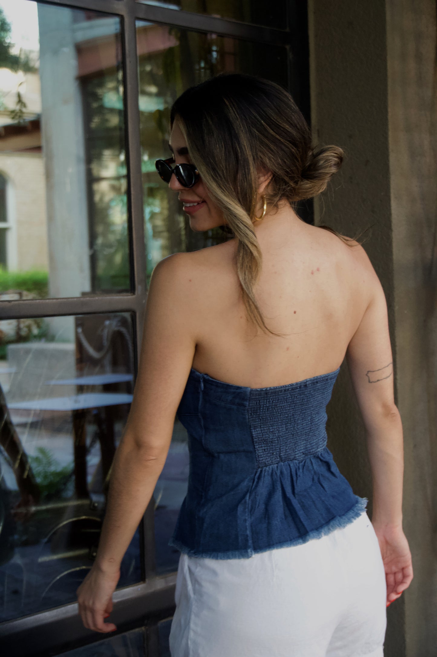 Denim Bustier
