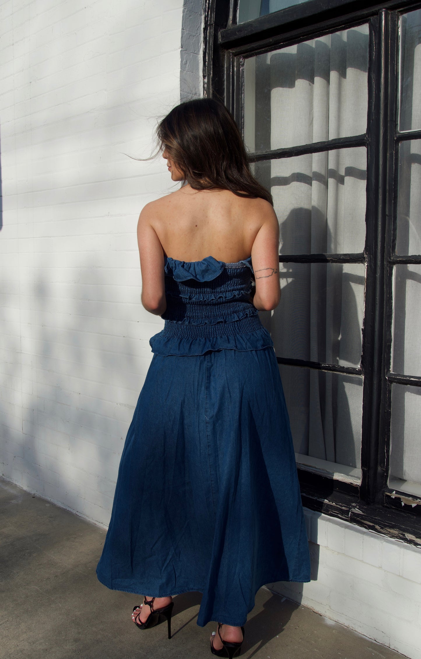 Denim Love Maxi Dress