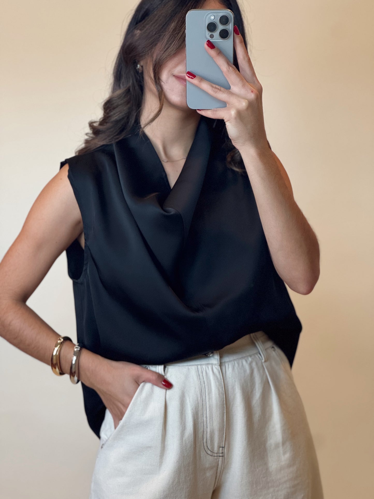 Timeless Satin Blouse