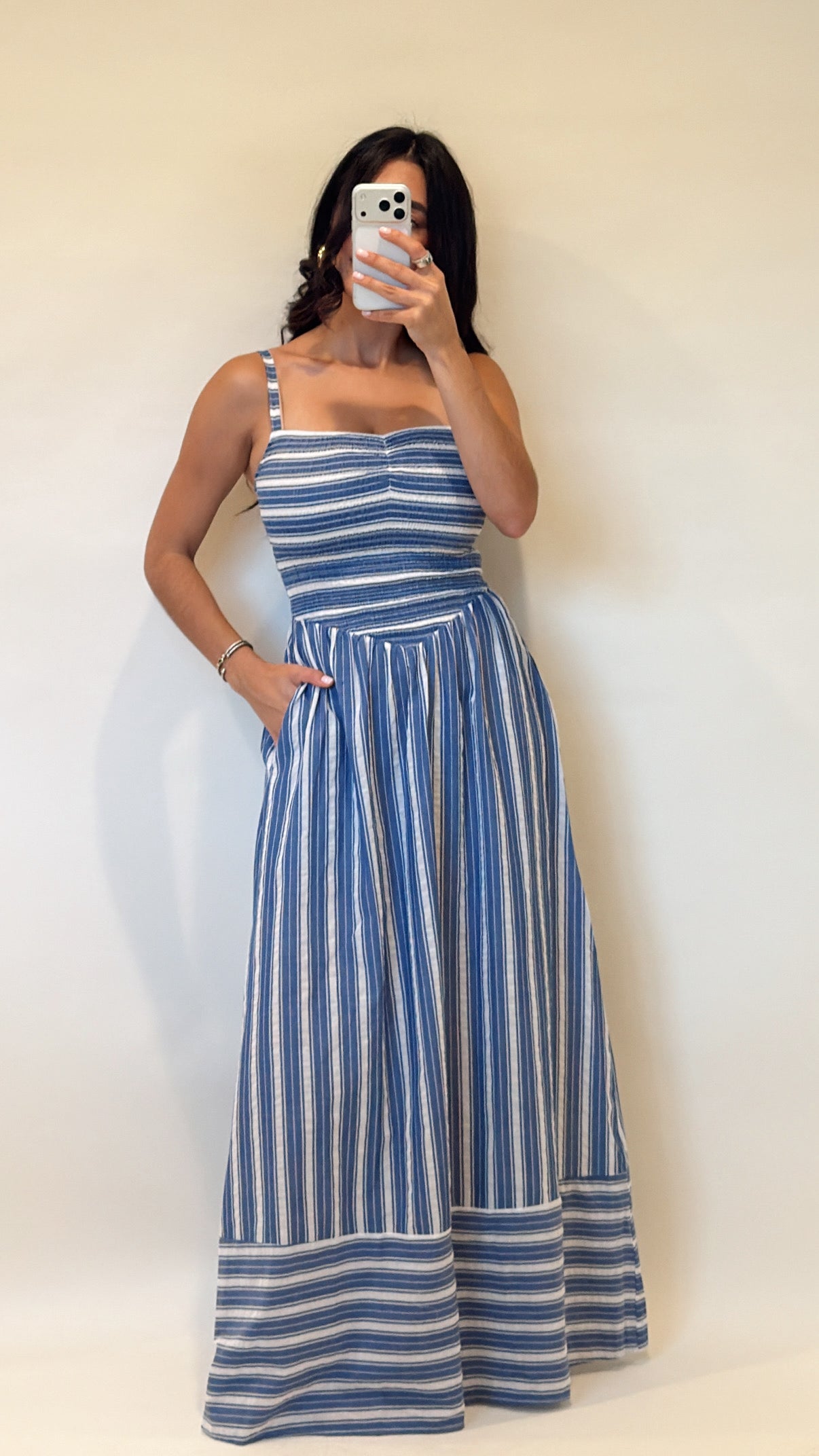 Camila Striped Maxi Dress