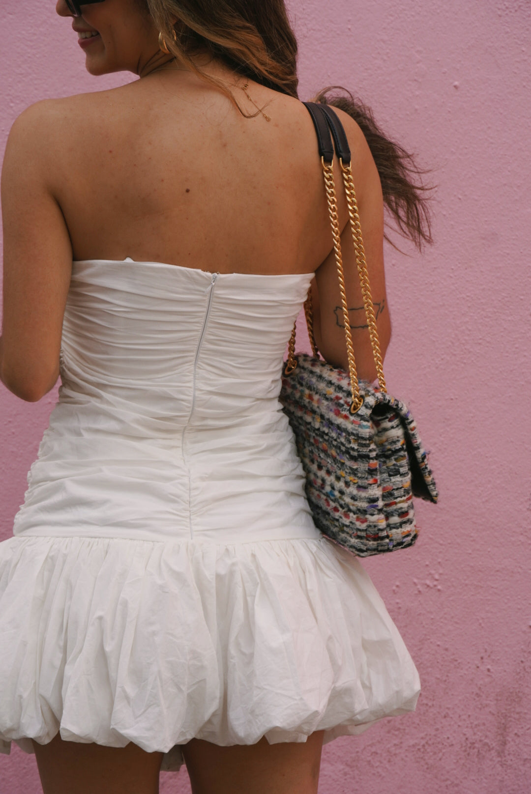 Blushing Bride Mini Dress