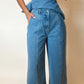 Timeless Peplum Denim Set