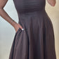 The Espresso A-Line Dress