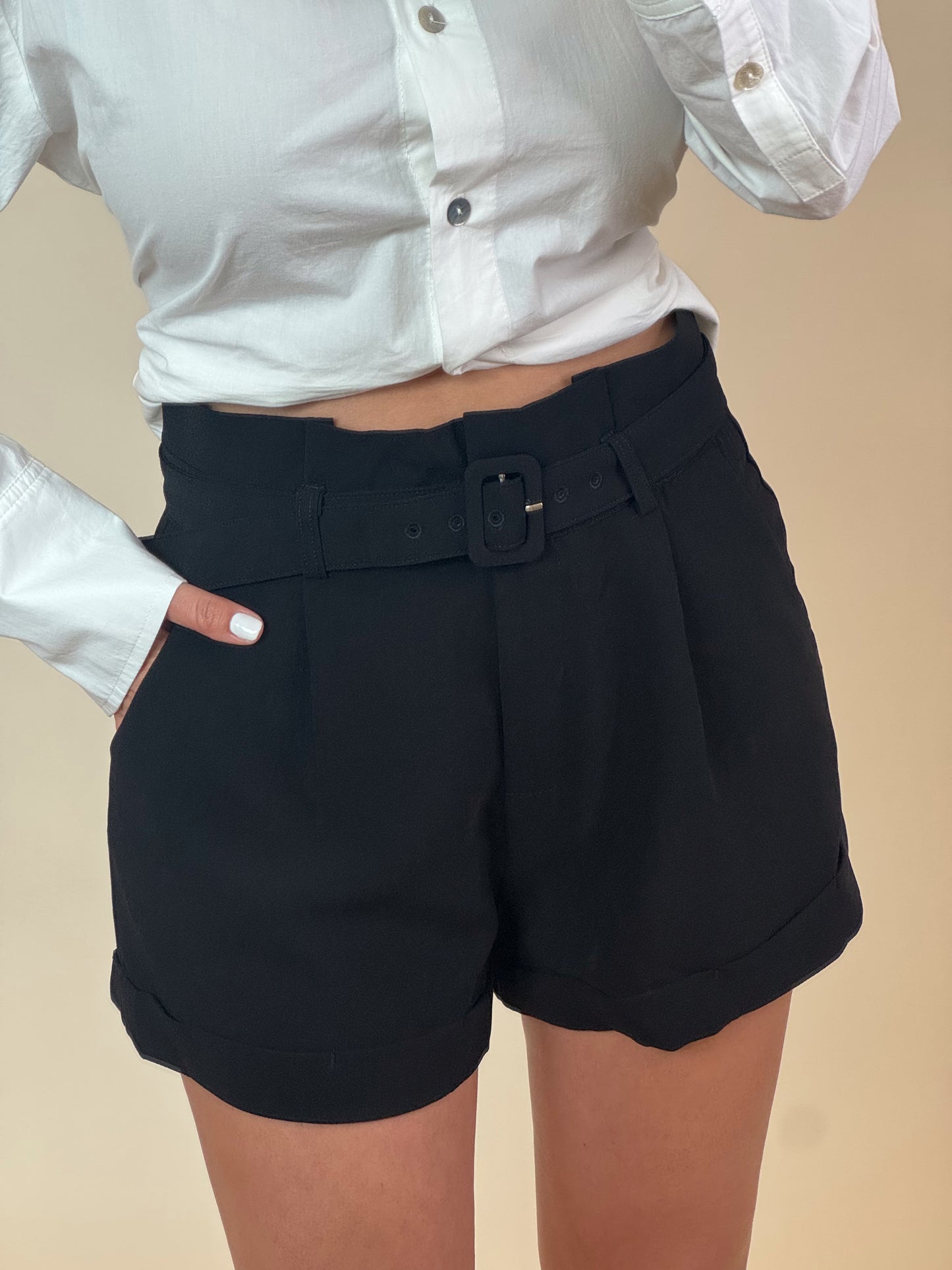 The Essential Belted Shorts