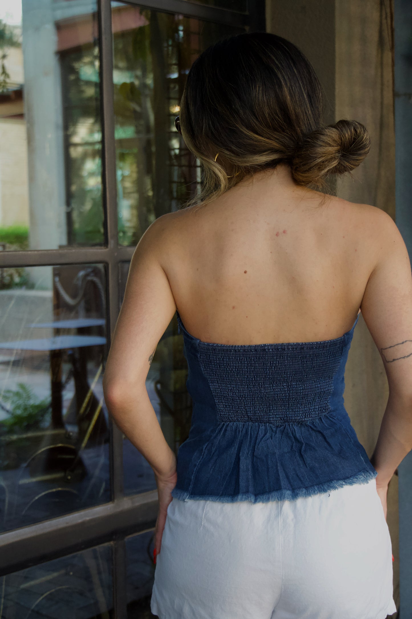 Denim Bustier