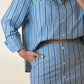 Marais Pinstripe Two-Piece Set