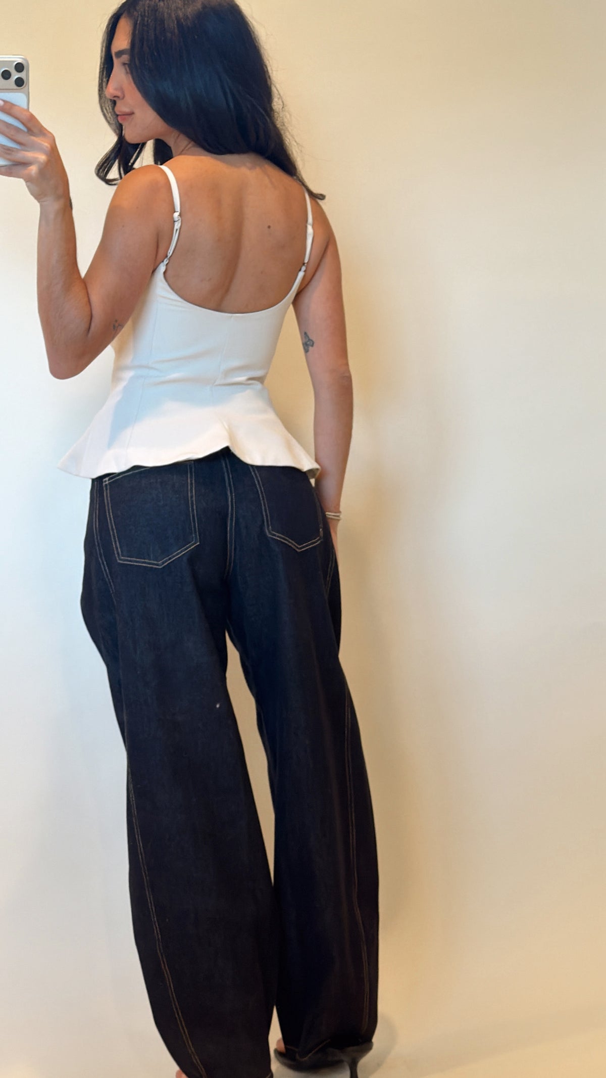 Eloide Peplum Top