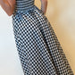 Maren Gingham Smocked Maxi Dress