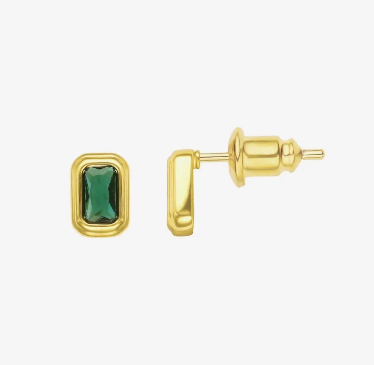 Emerald Studs