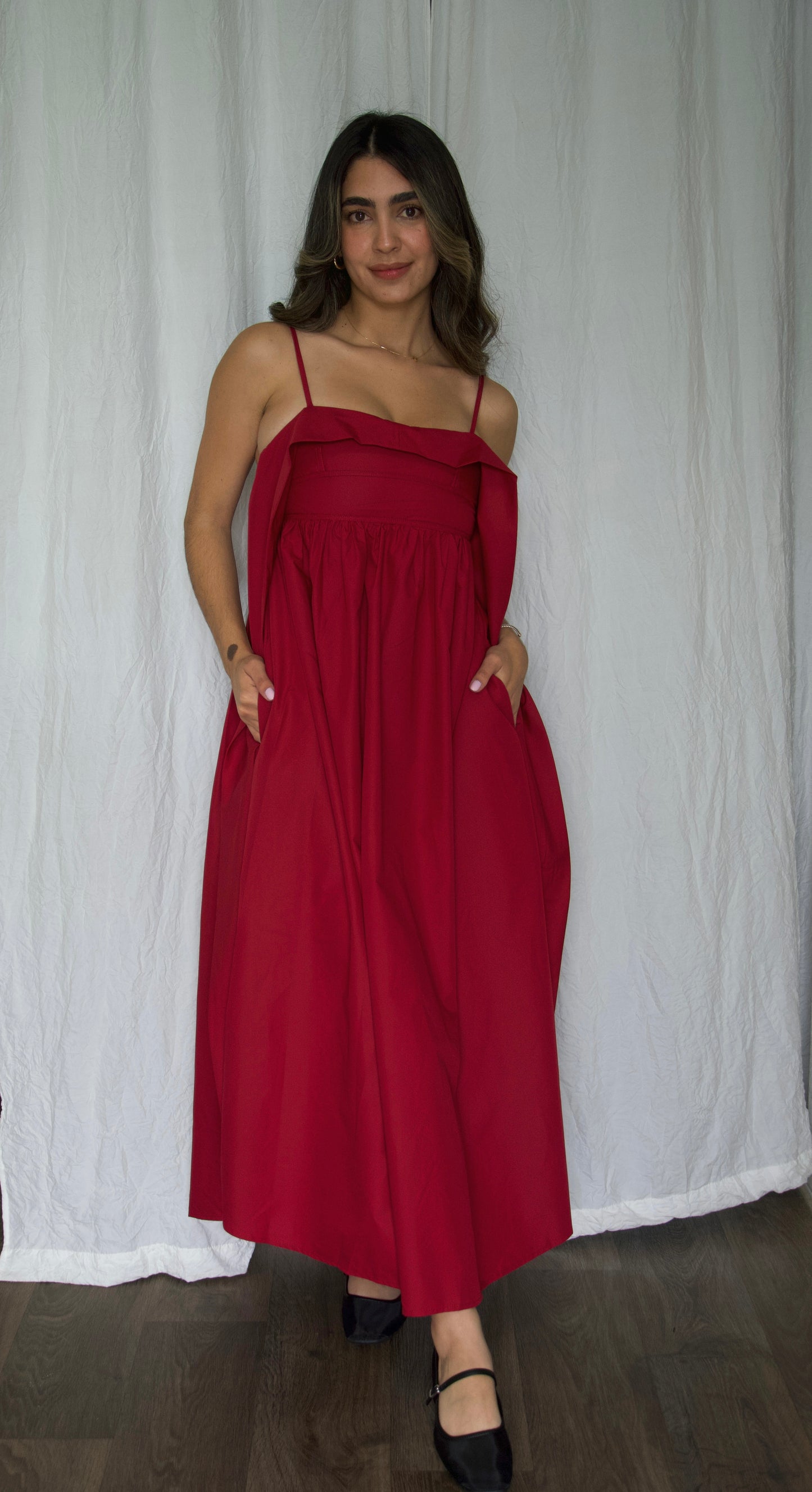 Rasberry Maxi Dress
