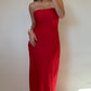 Lady in Red Maxi Dress-FINAL SALE