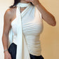 Luxe Soft Knit Wrap Top