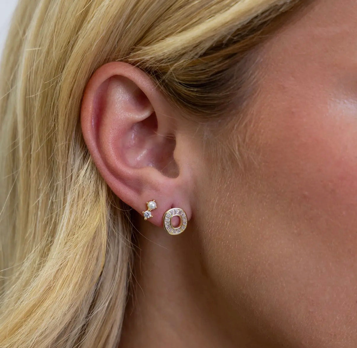 Tiny Pearl Studs