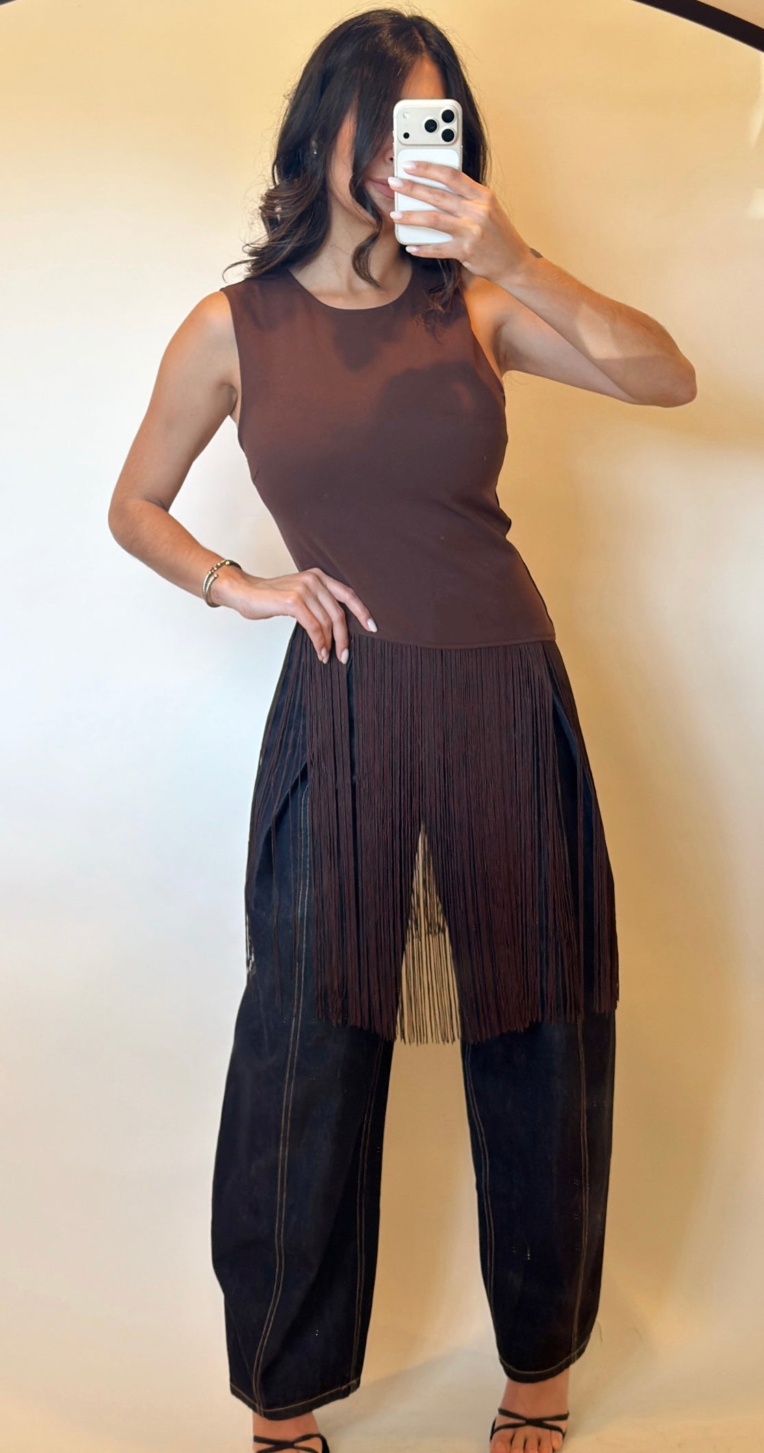 Mila Fringe Top