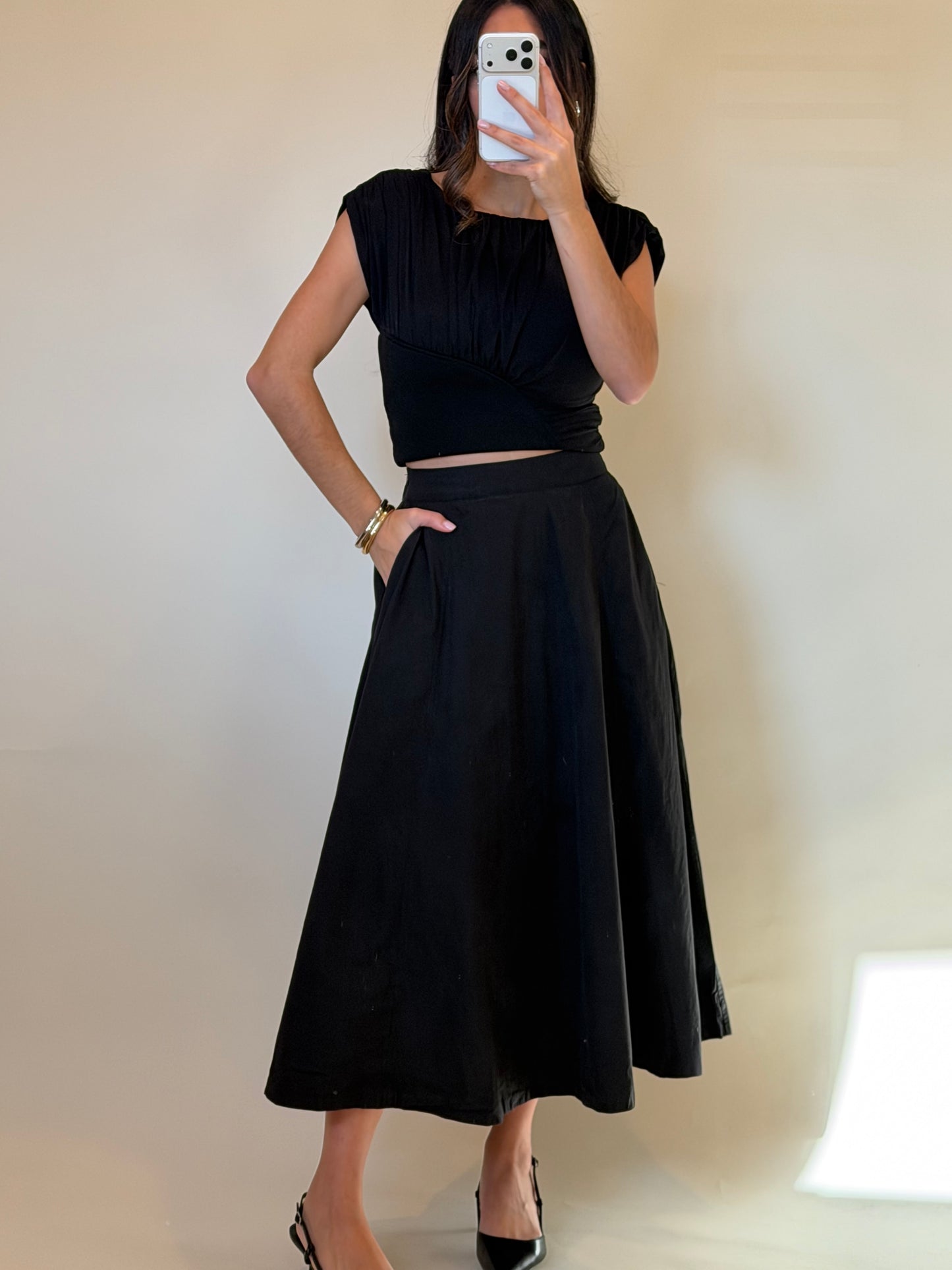 Gloriana Midi Skirt- FINAL SALE