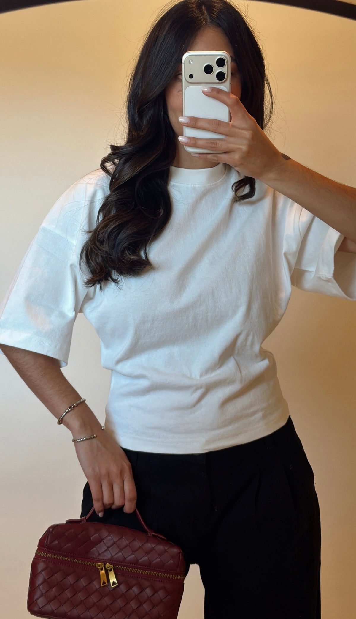 Lex Fitted T-Shirt WHITE