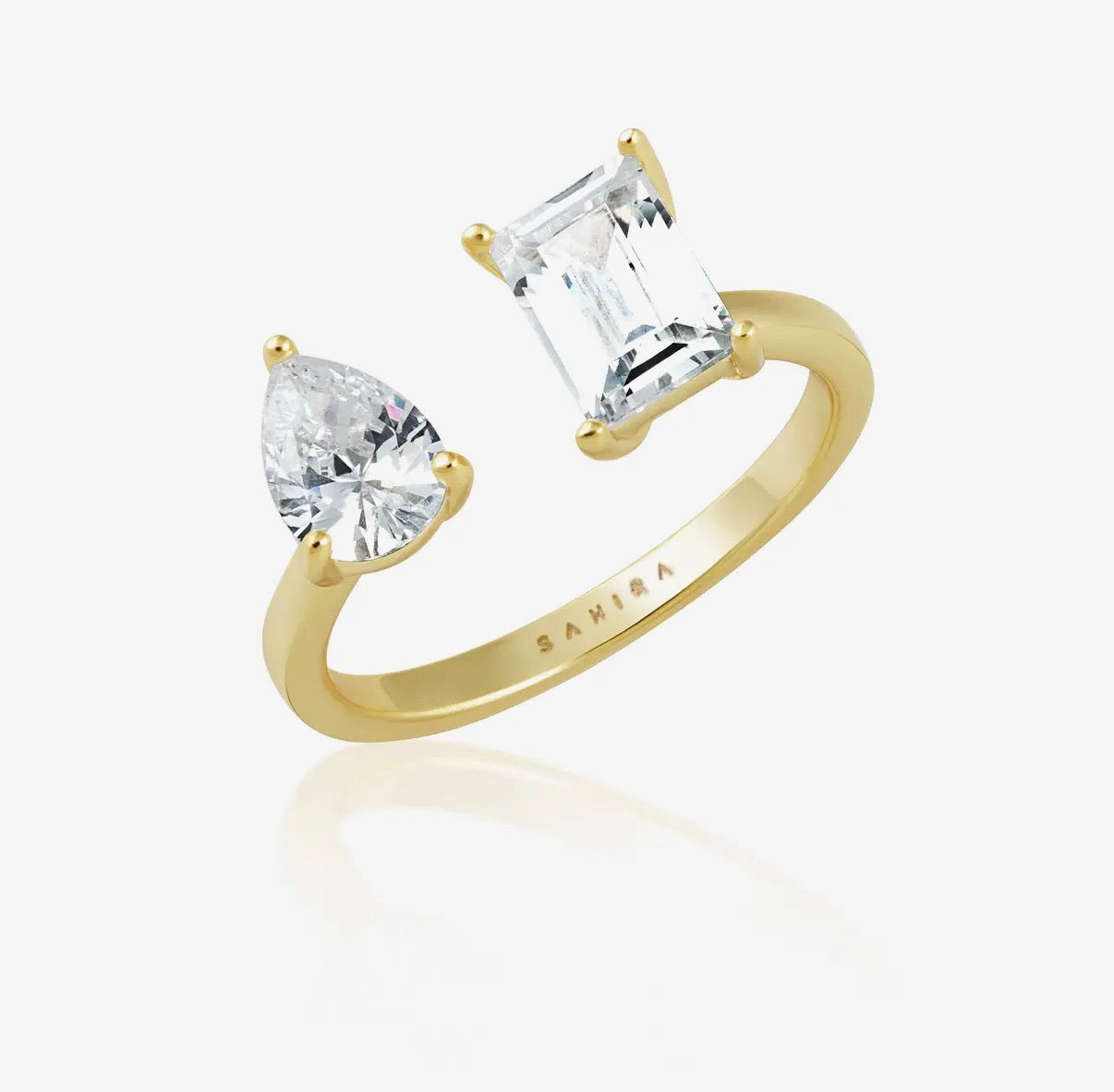 The Double Spark Ring