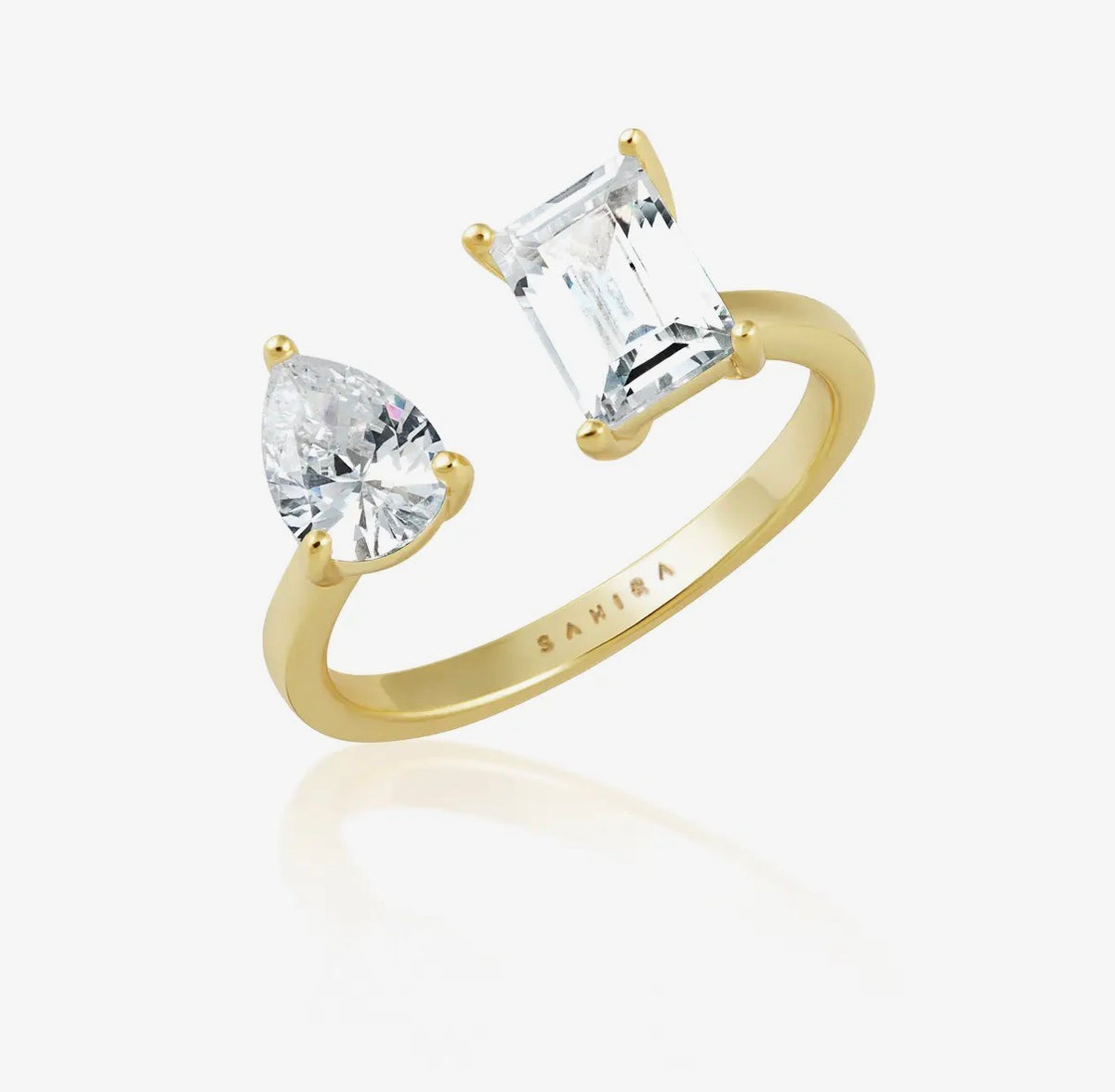 The Double Spark Ring