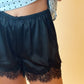 Satin Lace Shorts
