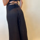 Noir Wide-Leg Essential Jumpsuit
