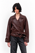 Oxwood Leather Belted Trench- PRE ORDER ships Nov 2