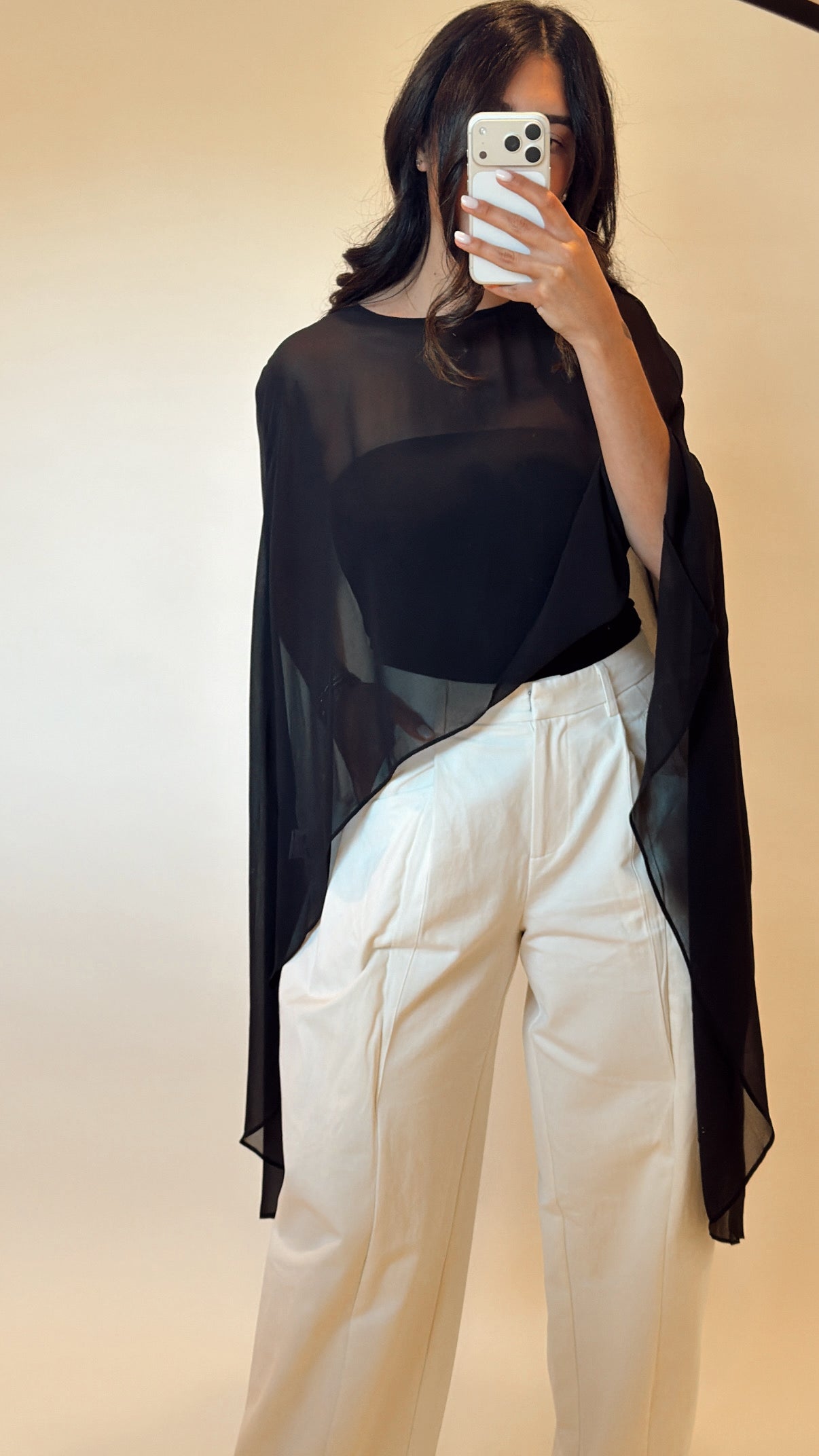 Soft Woven Layer Cape