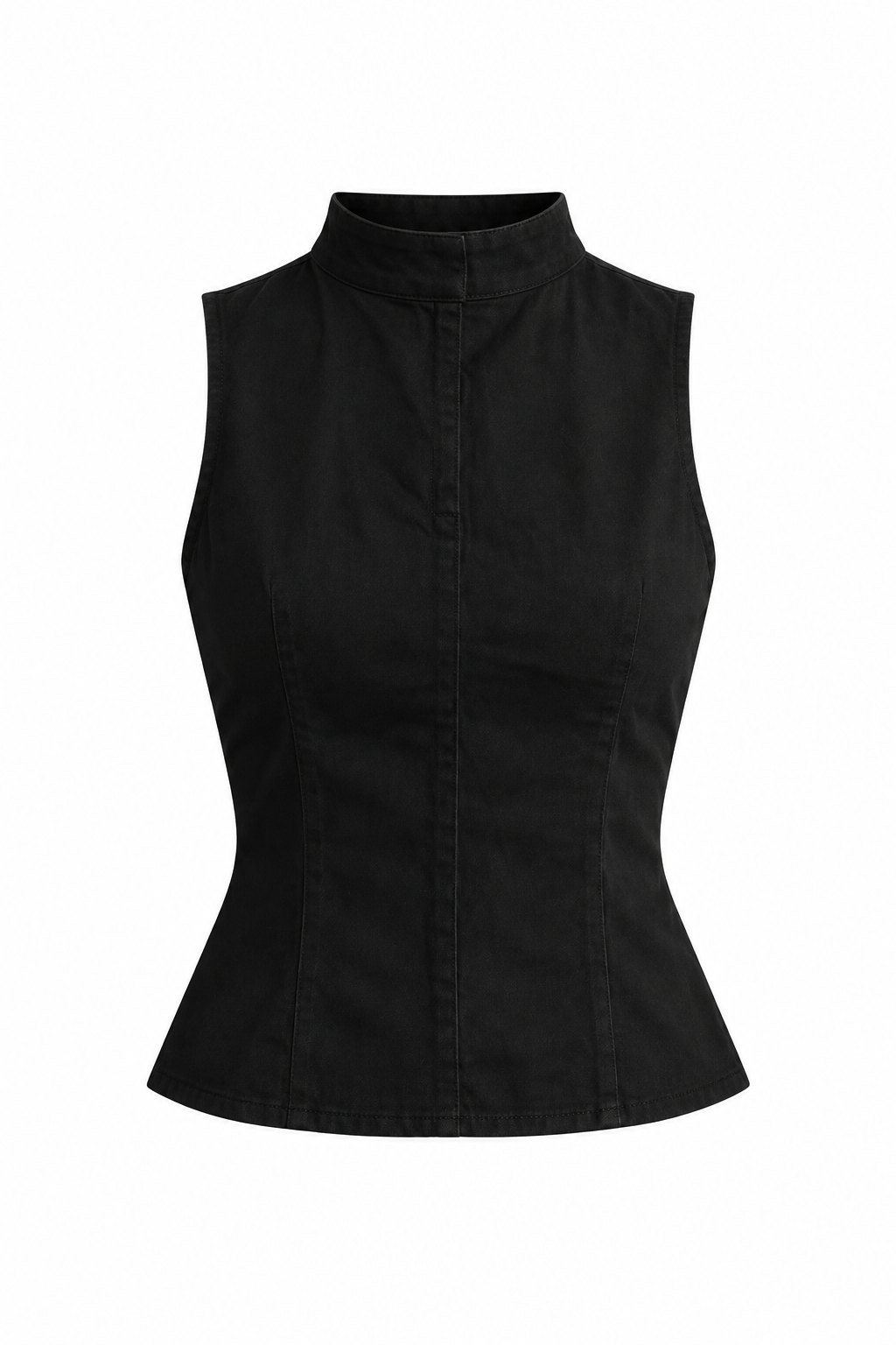 Denim Halter Top