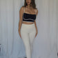 Ivory High-Rise Leggings