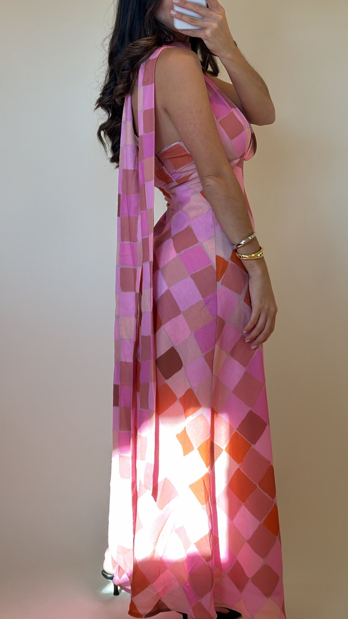 Tangerine Maxi Dress-FINAL SALE