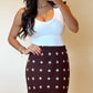 V-Neck Ribbed Tank White- FINAL SALE
