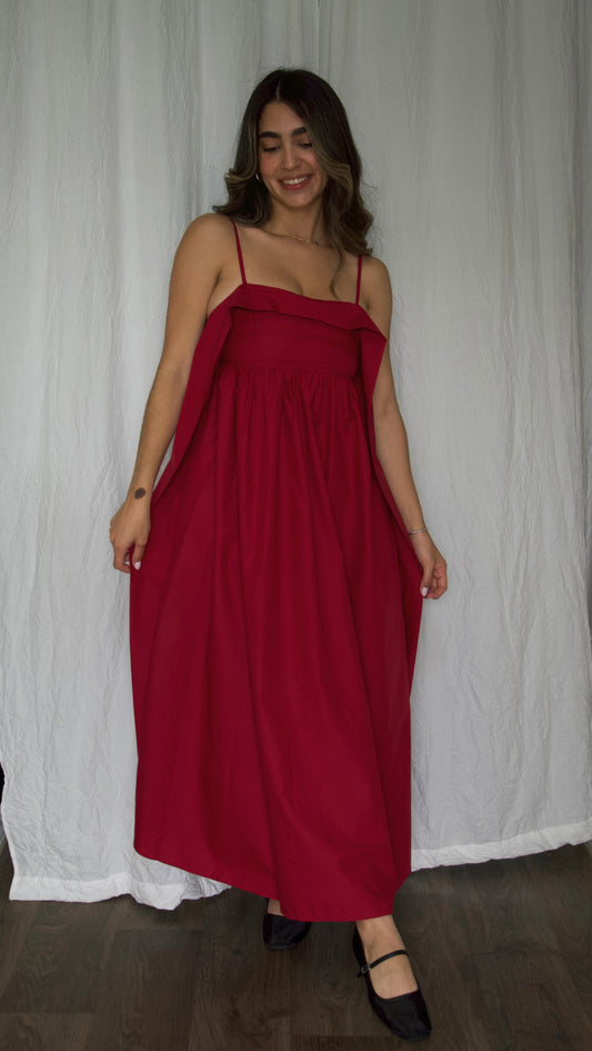 Rasberry Maxi Dress