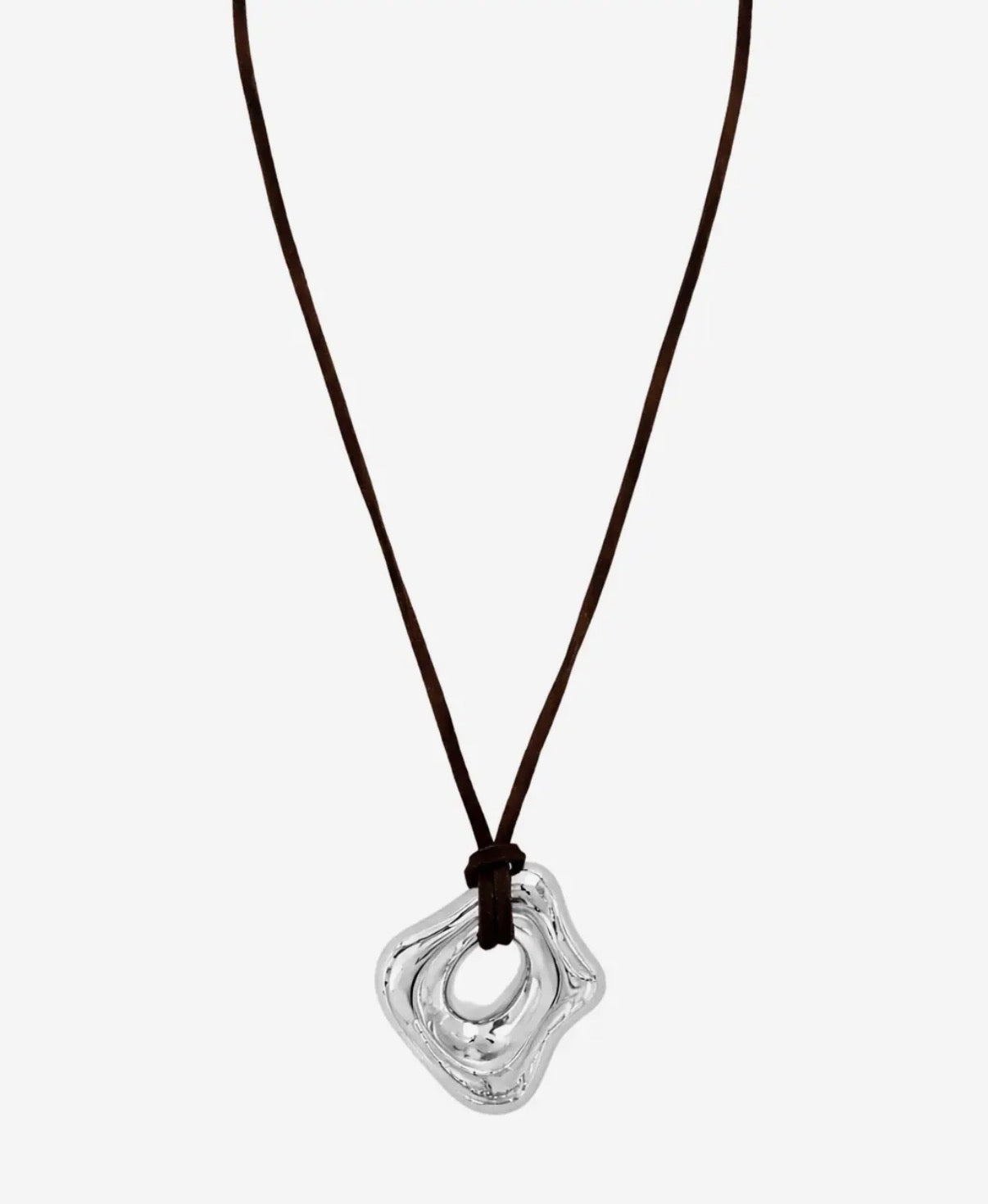Silver Cord Necklace