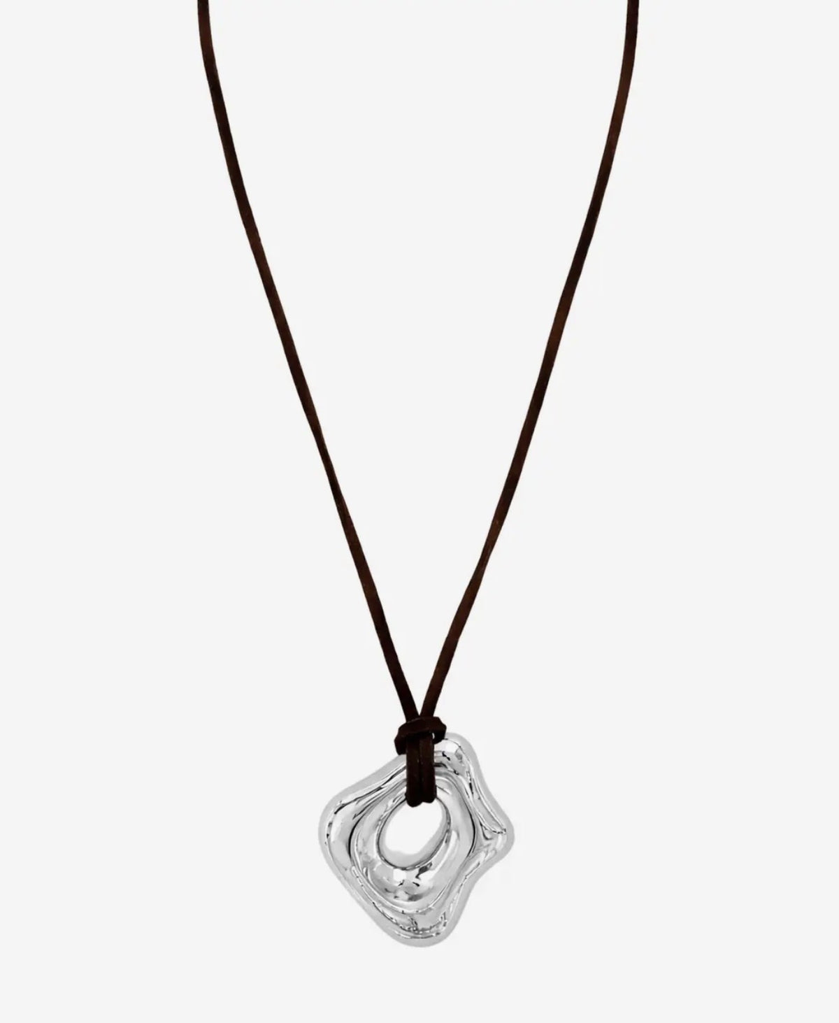 Silver Cord Necklace