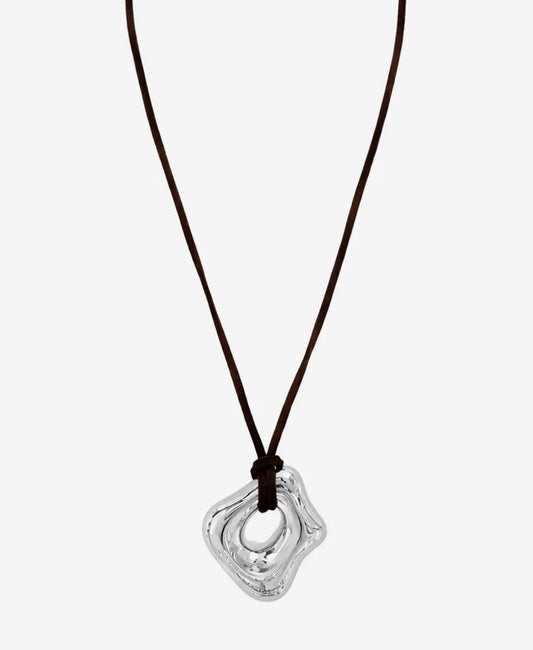 Silver Cord Necklace