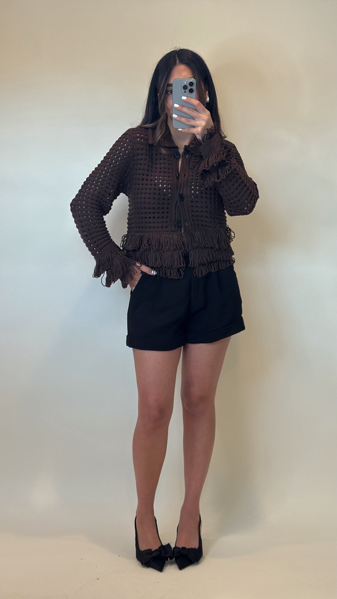 Margaux Fringe Cardigan