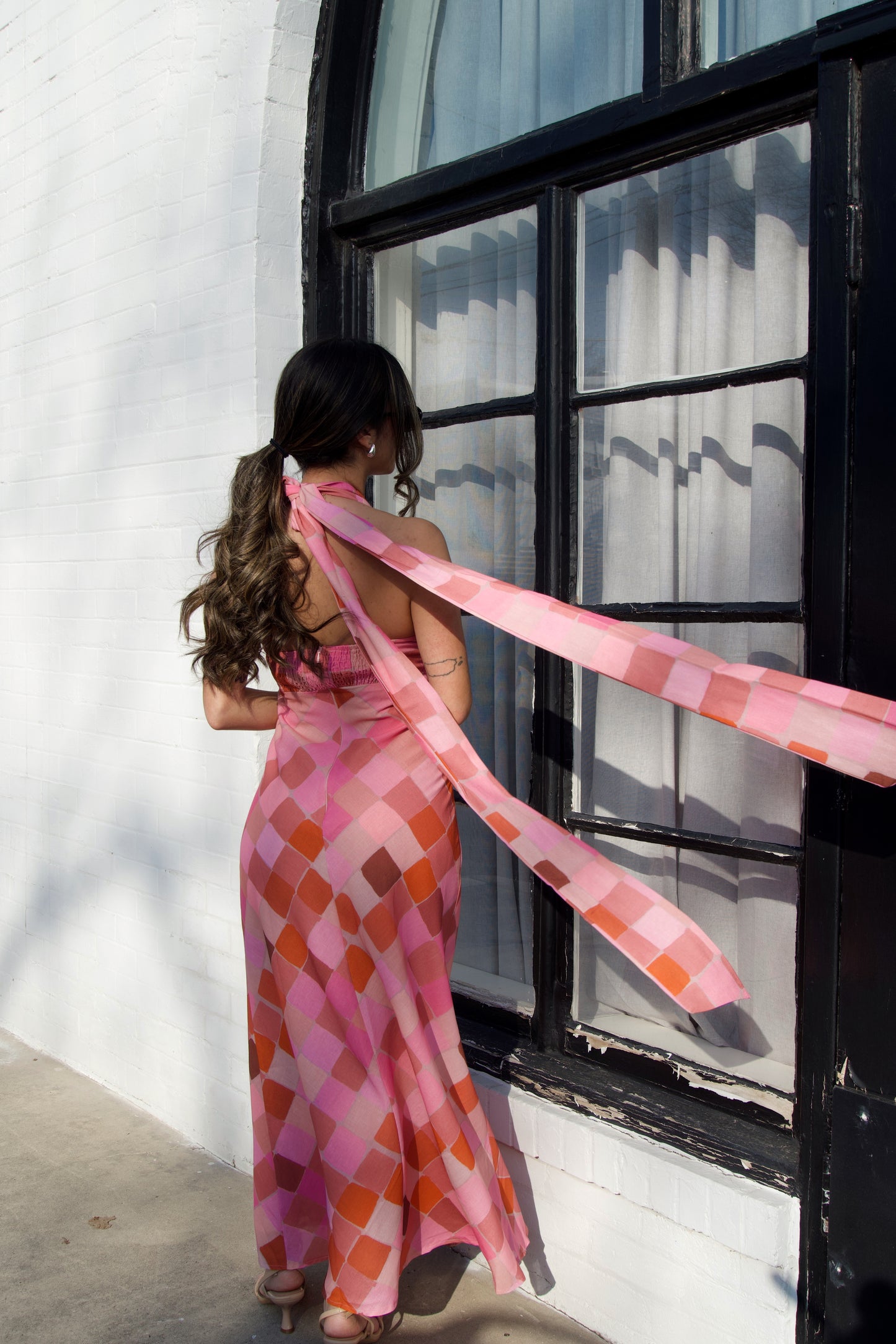 Tangerine Maxi Dress
