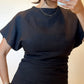 Noir Wide-Leg Essential Jumpsuit