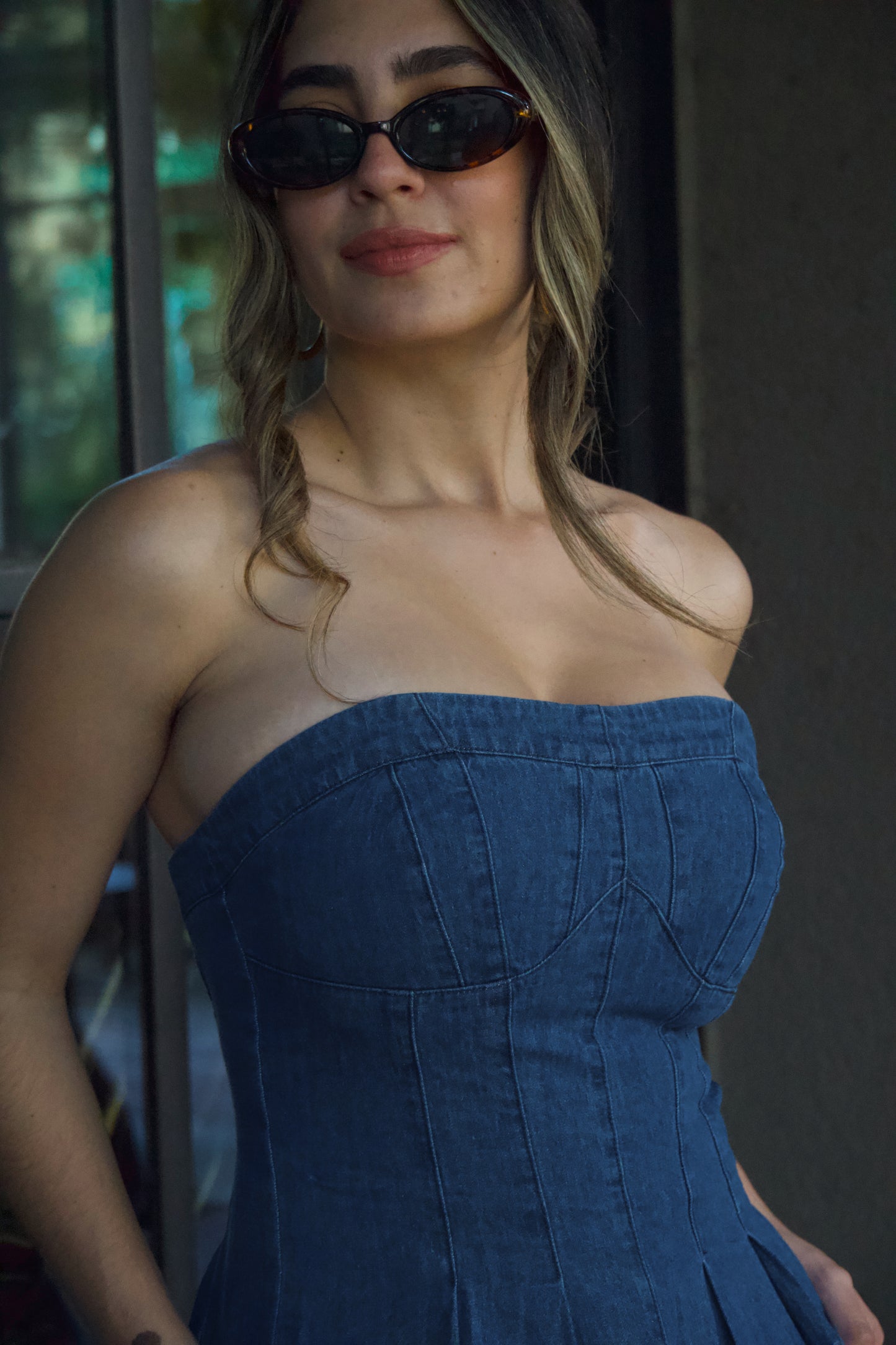 Denim Bustier