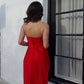 Lady in Red Maxi Dress